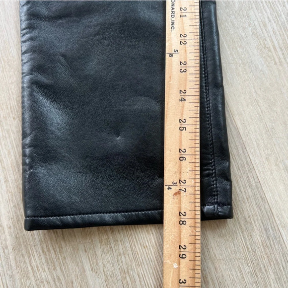 AGOLDE Riley Long Recycled Leather Blend
Straight Leg Detox Pants NWOT Size 26 - Picture 11 of 13